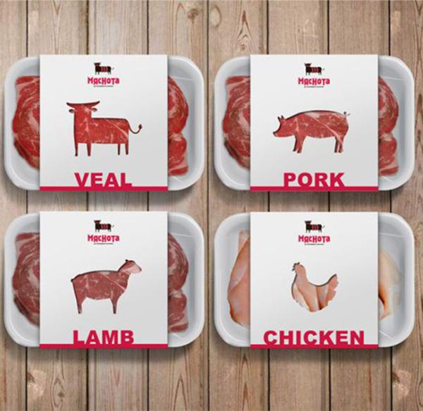 Filtro de vedação de calor de alta barreira para carnes frias