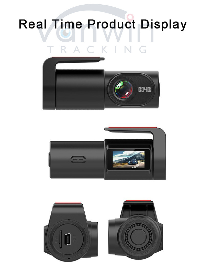 ADAS HD Ночное видение Мобильный интернет WIFI Скрытый 360 ° 1 дюймовый диктофон
