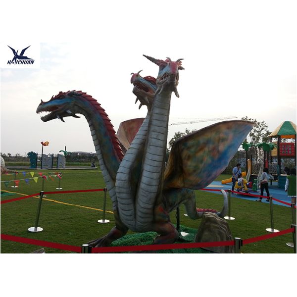 Remote Control Outdoor Exhibition Dinosaur Lawn Decorations Artificial Dragon Model