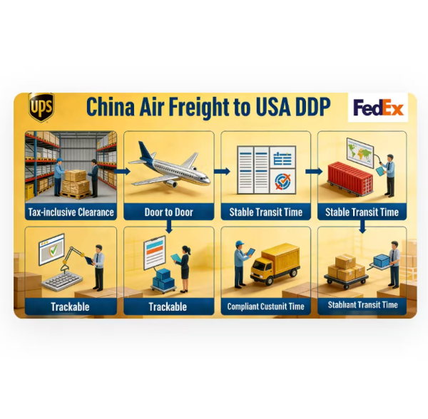 USA DDP Air Courier Standard Package , Reliable Express Delivery Shipping