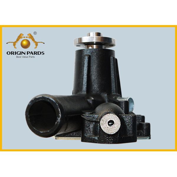 Black ISUZU Water Pump For 6HK1 Diesel Engine , HITACHI Excavator Forklift High Strength Iron 1-13650133-0