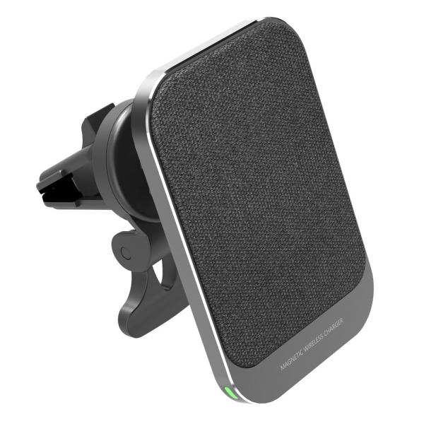 7.5W Qi Wireless Magsafe Charger 5V PU Leather For Iphone 12 Pro Max