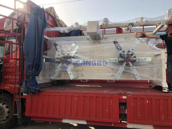 Full-automatic Double Disk Plastic PE Pipe Coiler For HDPE Pipe Processing In 20mm Size