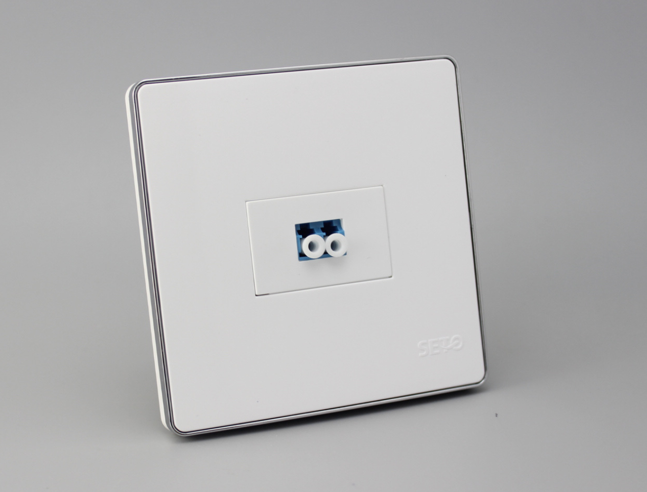 LC Duplex Fiber Optic Face Plate FTTH Fiber Optic Terminal Box