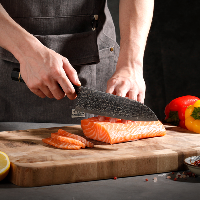 SLD Steel Gyuto Knife: Hand‑Forged Japanese‑Style Chef Knife