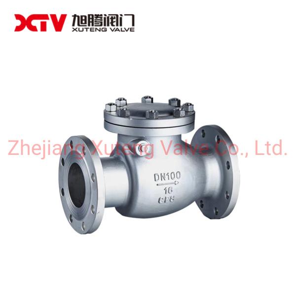Stainless Steel ANSI 150lb Industrial Flanged Non Return Valve CE/SGS/ISO9001/TS