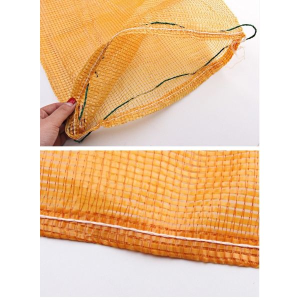 Прочный апельсин Drawstring пластиковой упаковки сумок плетения сетки батиста сплетенный PP трубчатый