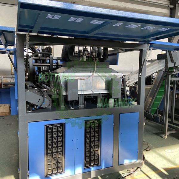 6000BPH With Air Compressor 6 Cacity 350ml 0-2L Bottle Blow Molding Machine