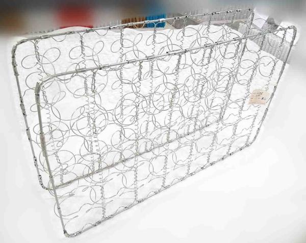 High - Strength Electroplated Silver Bright Mesh Sofa Seat Bag , Anti - Rust Spring Seat Bag Liner