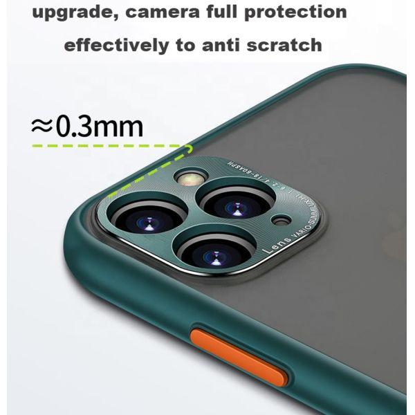 8mm Induction Metal leans Magnetic Phone Case For 6.5 Inch IPhone