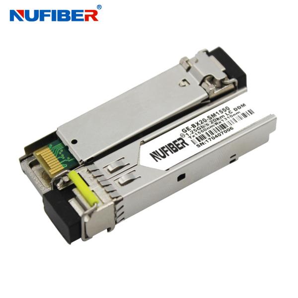 GE-BX60-SM1490/1550 60km 1490nm 1550nm 1.25G SFP Transceiver Sfp Module Lc Connector bidirectional single mode