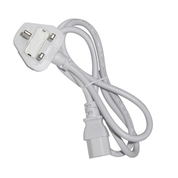 UK BS1363 to IEC C13 Power Cord 3G 0.75mm2 Copper Extension Cable