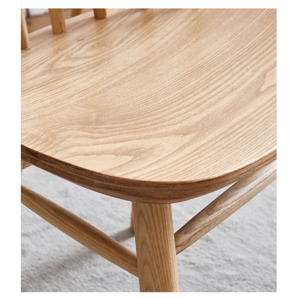 Restaurant Cafe Wood Easy Dining Chair Solid Wood Chair for Restaurant