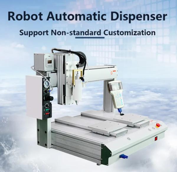 110V 220V Glue Dispensing Machine , Durable PCB Conformal Coating Machine