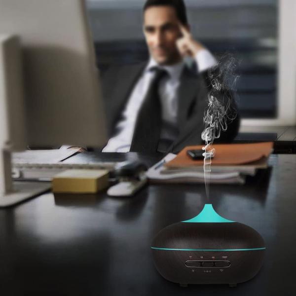 300ML Smart Motion Detect Aroma Diffuser Cool Mist Aromatherapy Humidifier