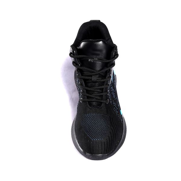 Durable Waterproof Safety Boots with Steel Toe and Lace-Up Closure Fly knit Fabric Work Shoes