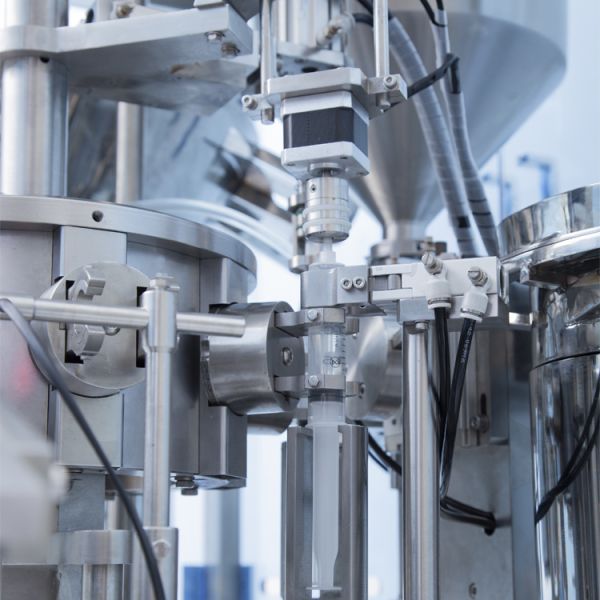 Автоматическая машина завалки 220V запечатывания шприца стерильная для мази