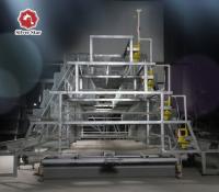 Bebê Chick Cage With Feeding System da grelha da coleção do ovo
