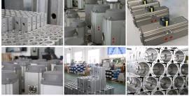 Single Acting Spring Return Pneumatic Actuator Twin Piston Pneumatic Piston Actuator