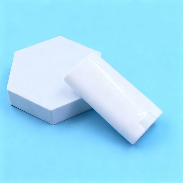 15ml Empty Deodorant Containers Cosmetic PP Plastic Twist Up Refillable Sunscreen Stick Tubes Deodorant Packaging