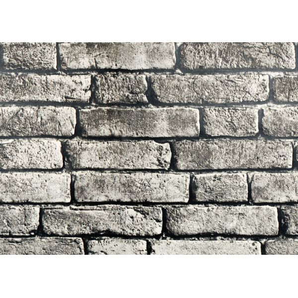 3D Brick Effect Washable Vinyl Wallpaper For House Decoration , 0.53*10M size