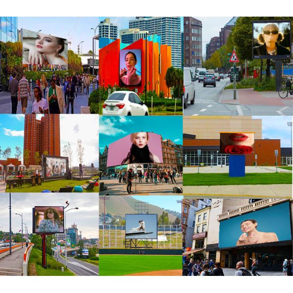 Waterproof led screen P10 Outdoor Led Display 3d led display