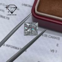 LuxuryShine Princess Cut Lab Grown Diamond D-F Color VVS-VS With IGI Certificate Excellent Cut Wedding diamonds Wholesale