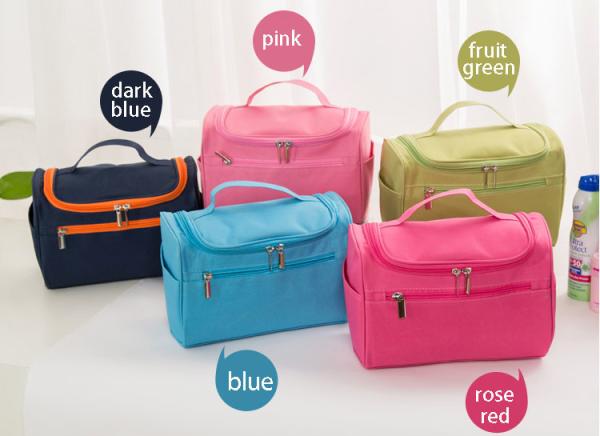 Cosmetic bag small portable Korean simple large capacity travel cosmetic bag carry-on cosmetic bag wash boxes