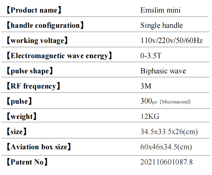 Электромагнитный стимулятор мышцы для домашнего тела Massager формируя потерю веса