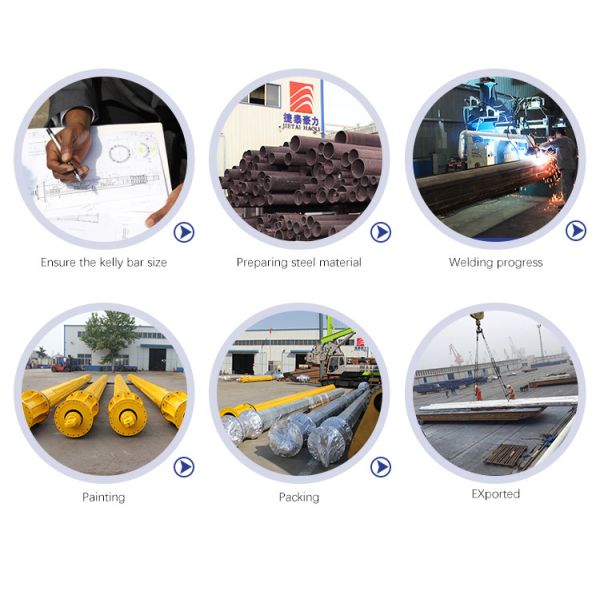 Келли поставки высококачественное OD394 OD419 OD470mm фабрики блокируя запирает 43m бары Келли 55 m для сверля снаряжения штабелевки