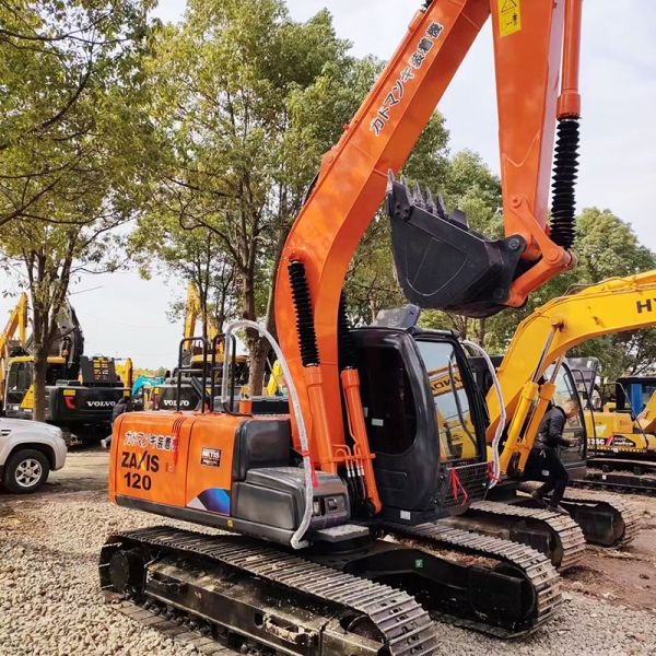Подержанный буровой экскаватор Хитачи Zx120 экскаватор 12 тонн