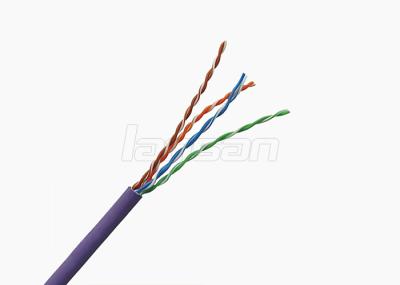 O CCA Cat5e Unshielded interno Lan Cable 4 emparelha 24AWG 0.5mm CCA para multi meios