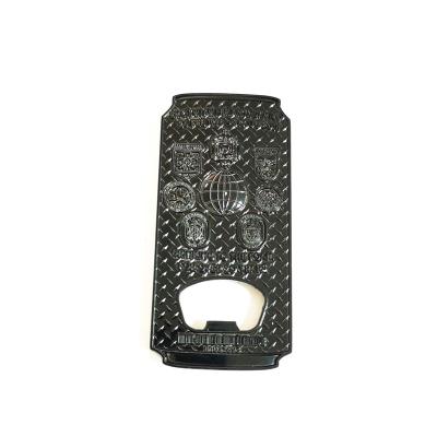 3D Black Finish Zinc Alloy Bottle Openers Diecast USS Military Bottle Opener