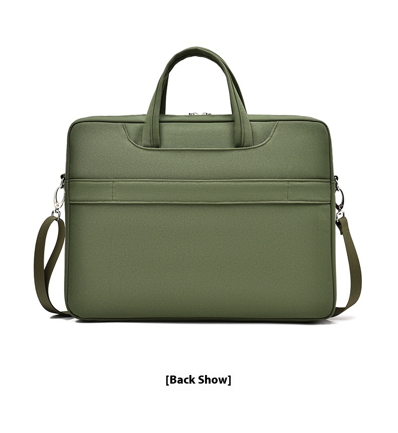 Wholesale Canvas Laptop Shoulder Bag with Airbag Large Capacity for Male for Travel Game Laptop Wholesale OEM/ODM/Private Label