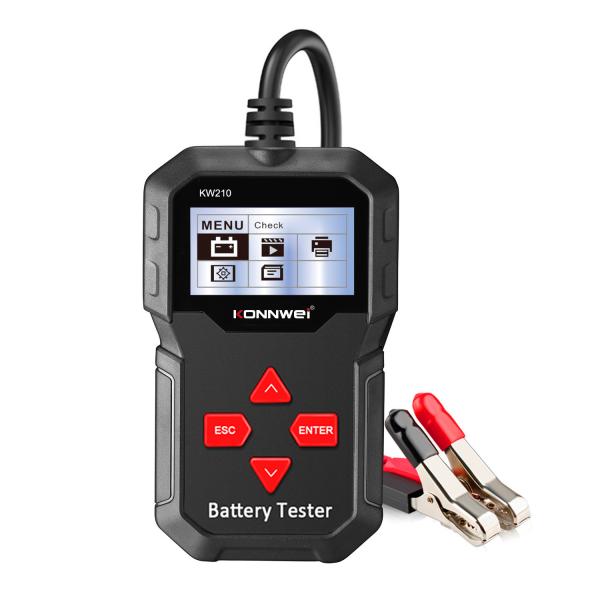 KW210 12 volt car battery analyzer for quick cranking charging test
