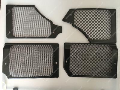 RT202 Parcela de motor Kubota, radiadores de motor diesel cor preta