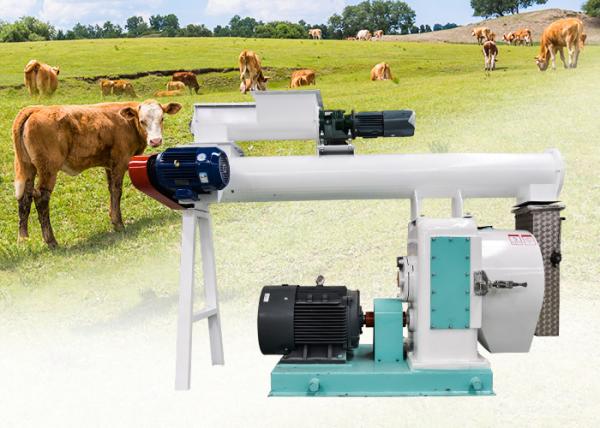 304 Stainless Steel Ring Die Feed Pellet Mill , Animal Food Making Machine