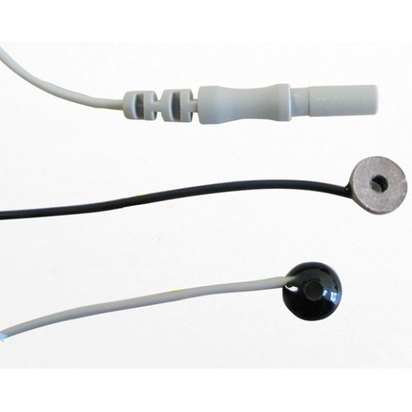 Effective Pre Wired Electrodes Sintered Silver Silver Chloride Electrodes For EEG Caps