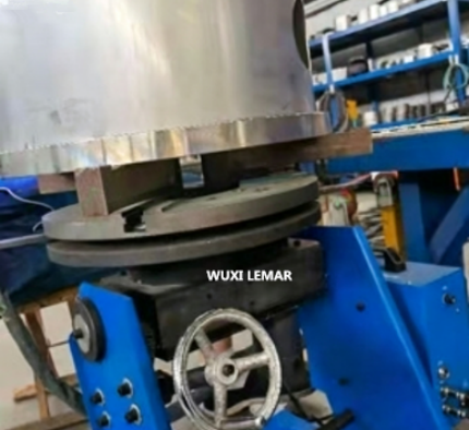 1000kg Automatic Welding Turntable for Pipe Flange Steel Structure Welding