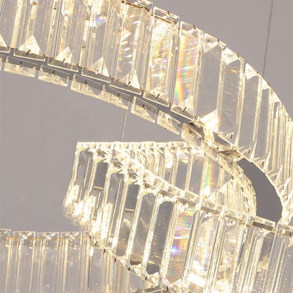 Свет стекла нержавеющей стали СИД титана/Chrome привесной для декоративной спальни