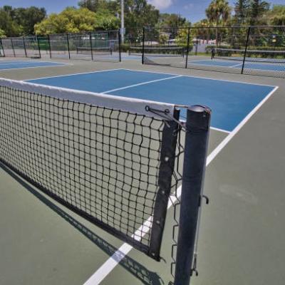 Materiais de vinil Tapete de corte de pickleball resistente ao deslizamento Superfície lisa