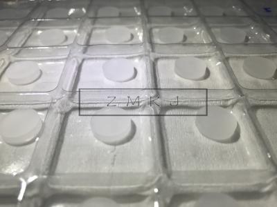 material da bolacha Al2O3 da safira da espessura de 0.1mm para a lente pequena do vidro ótico
