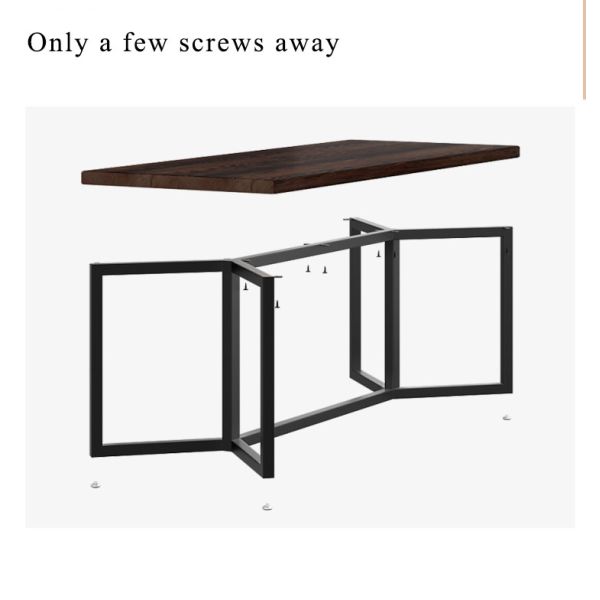 Home Furniture 4 Chairs and Table Set in Chinese Style for Dining Room or Restaurant
