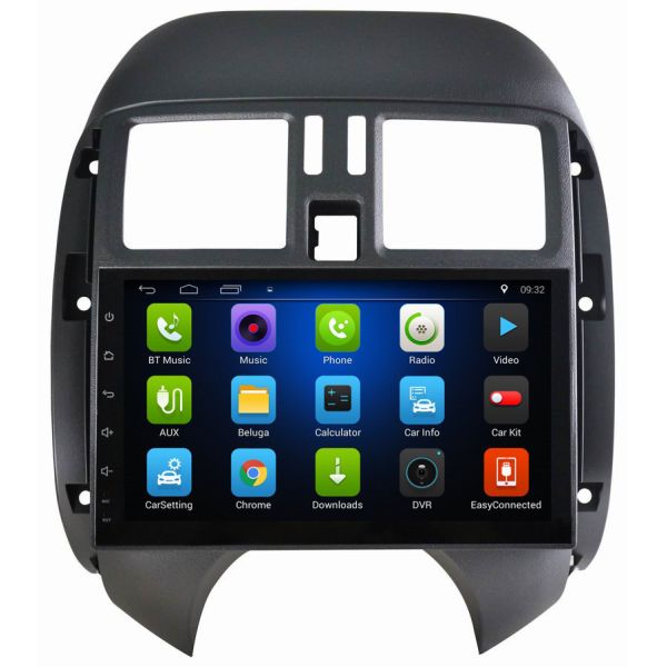 Ouchuangbo auto radio gps navi android 8.1 for Nissan Sunny 2011-2013 with BT USB SWC reverse camera WIFI receiver