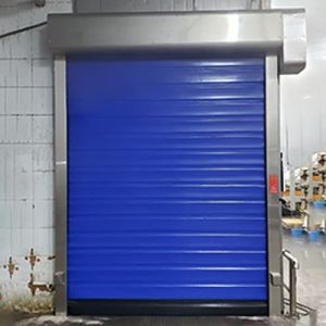 Hygiene Insulated High Speed Door , Safety Industrial Rapid Door For Food Industry