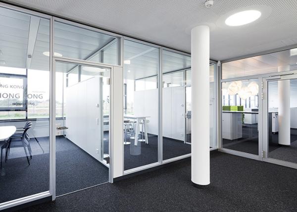 Best Quality Single-layer Glass Partition Separate Space Glass Partition Wall Manufacturers