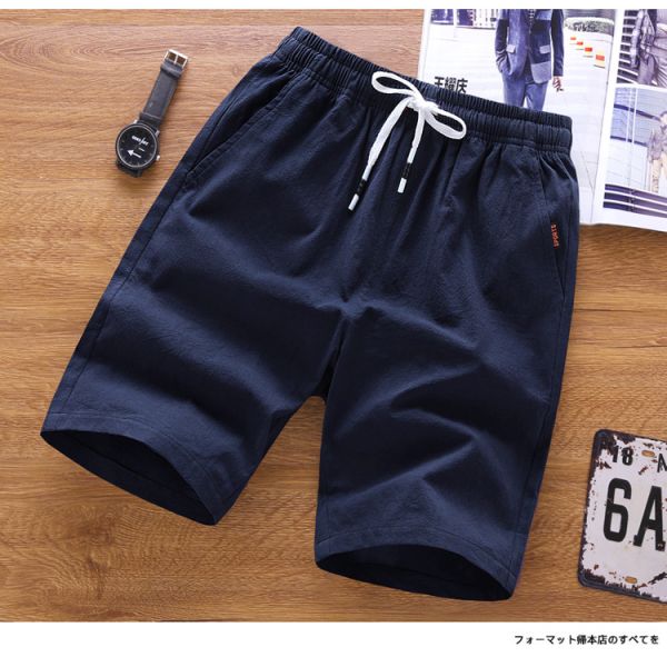 Youth Popularity Men's Cotton Shorts for Sweat-Wicking and Comfortable Performance