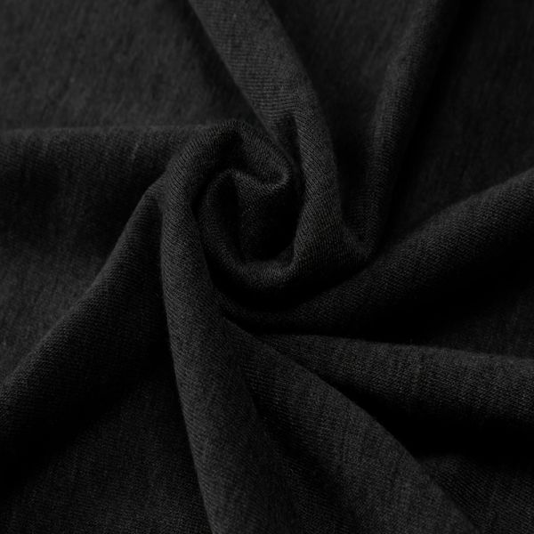 Unisex Black Sleeveless Vest Round Neck V Neck Gym Tank Tops