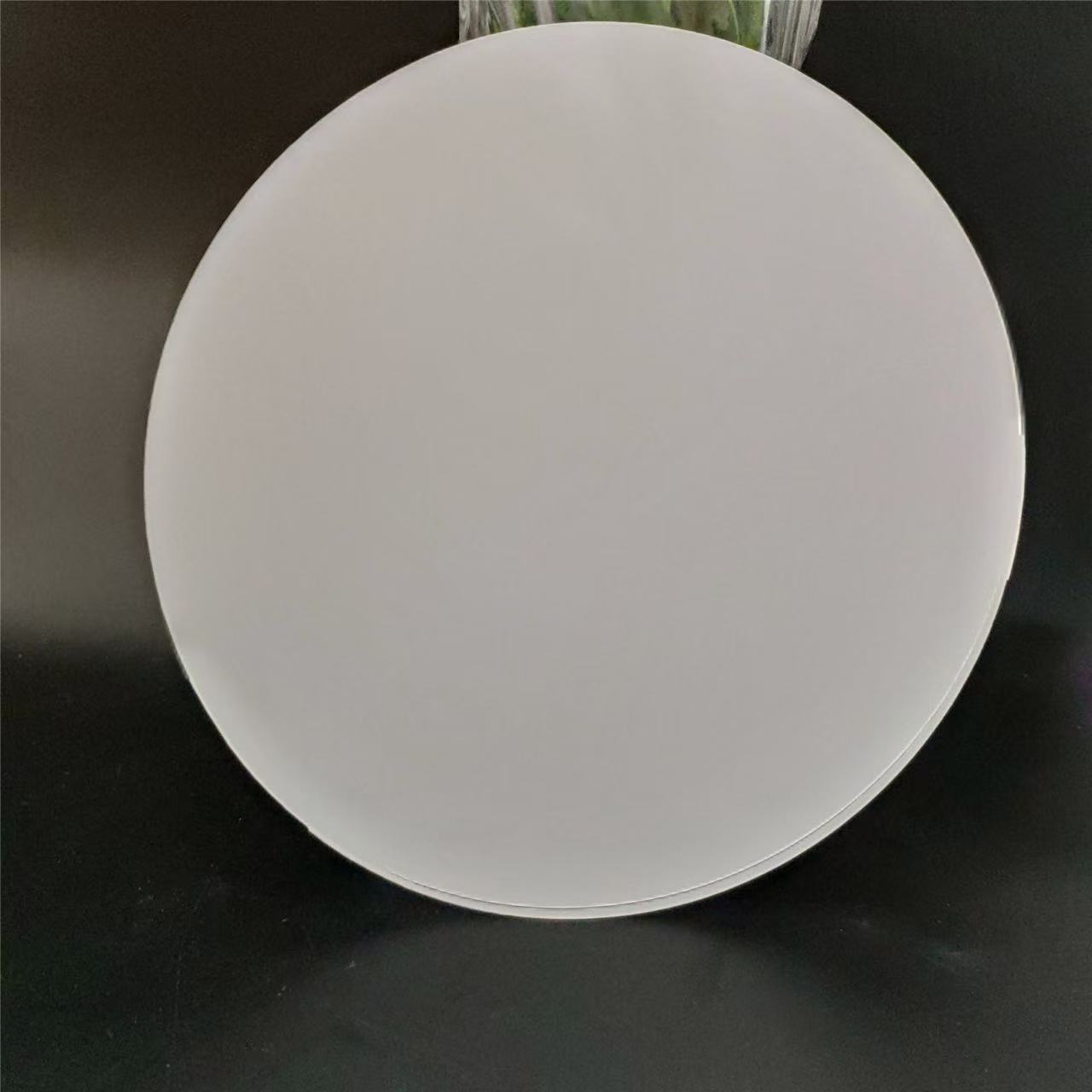 Optical Grade Round PS Light Diffuser Plate 90% High Transmittance Break Resistant