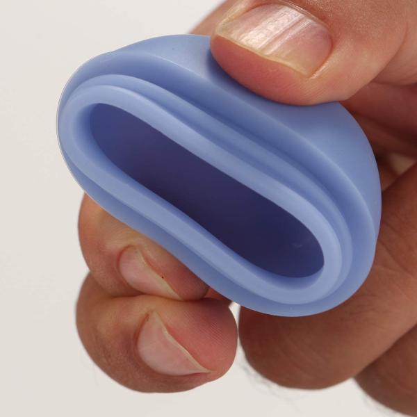 Frascos de viaje de silicona para pastillas de medicamentos, pequeños, ligeros y compactos, 0.7 oz